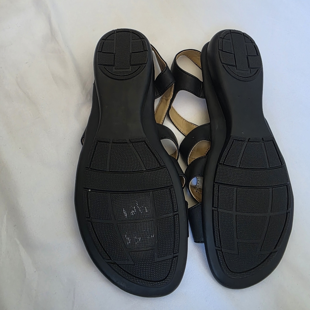 Naturalizer Womens Black Strappy Jessie Sandal Size 9.5 EUC - Picture 7 of 7